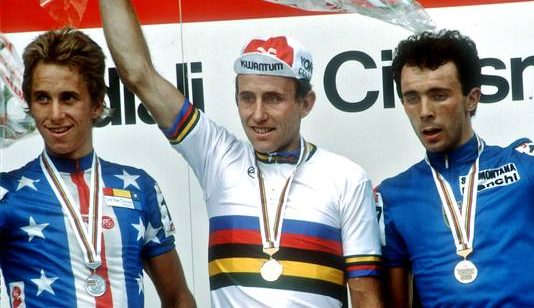 Zoetemelk ganó el Mundial con la misma edad que Valverde