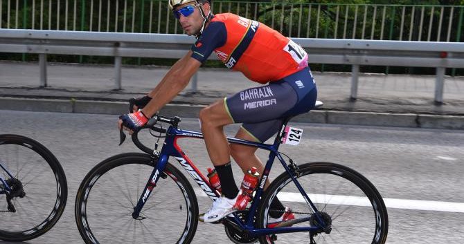 Vincenzo Nibali explica a la Policía su caída en el Tour