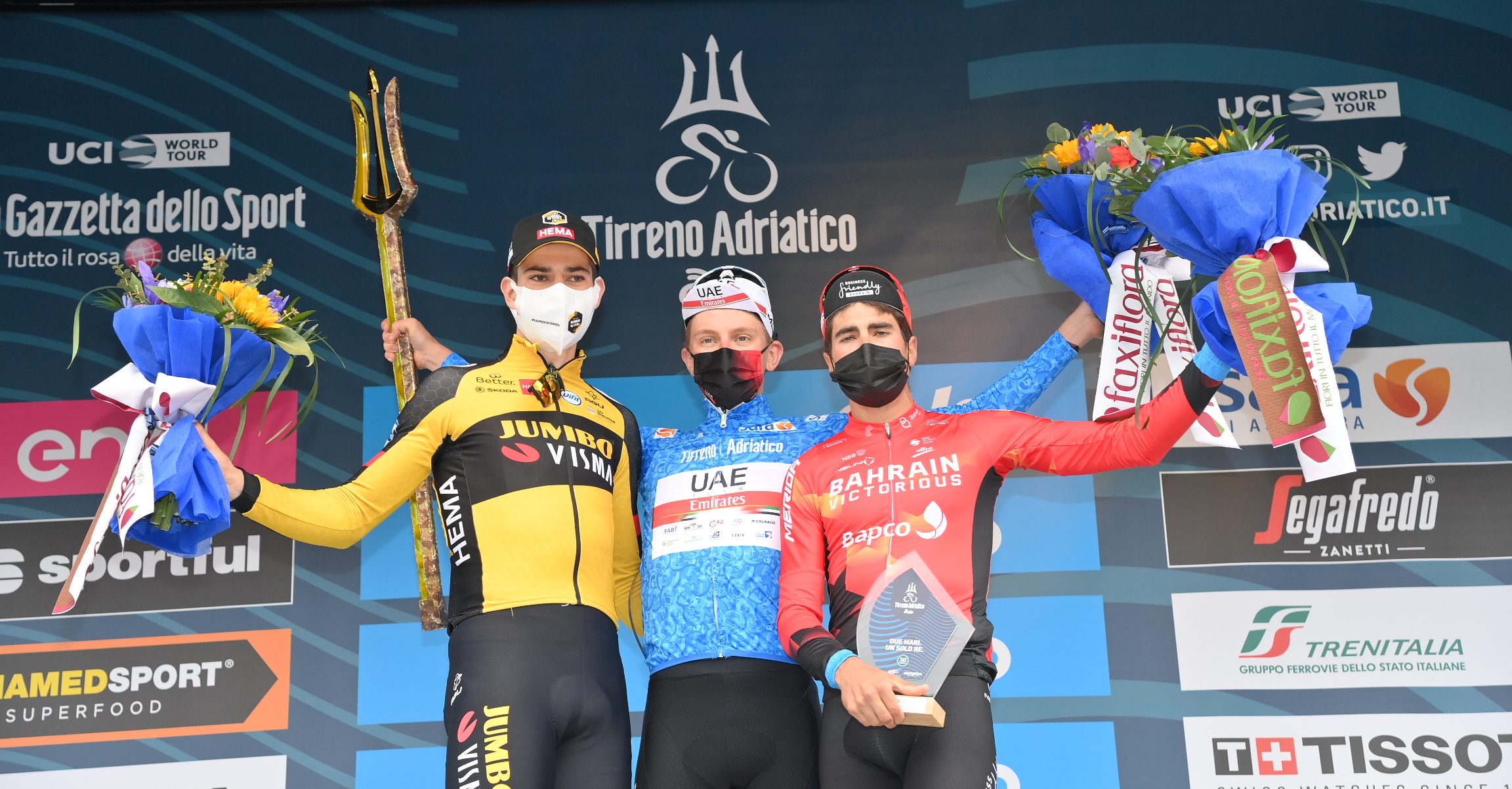 Pogacar gana su primera Tirreno-Adriático tras una buena contrarreloj final