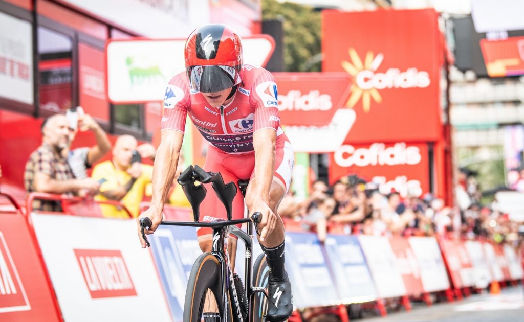 Remco Evenepoel rompe el cronómetro en La Vuelta