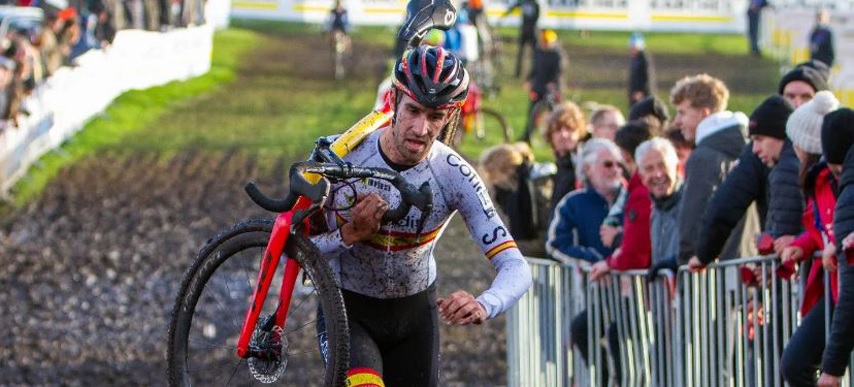 Felipe Orts termina sexto en el Europeo de Ciclocross de Namur