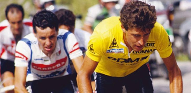 El día que Pedro Delgado llevó al límite a Stephen Roche