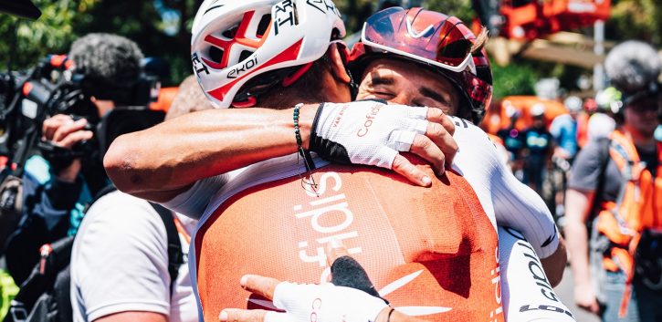 Bryan Coquard reina en la cuarta etapa del Tour Down Under