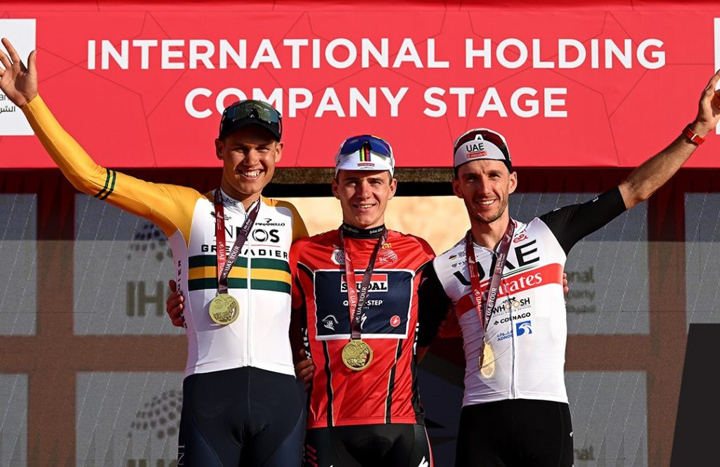 El belga Remco Evenepoel conquista el UAE Tour