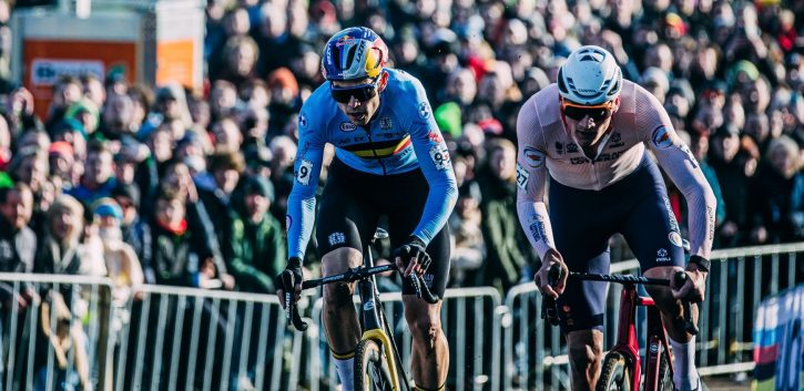 Wout van Aert, baja en la Strade Bianche