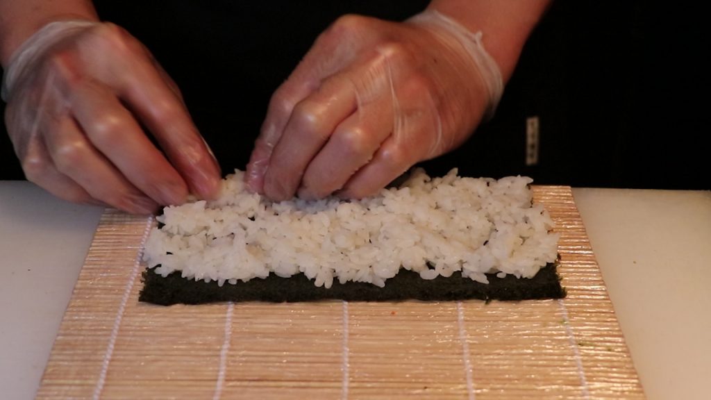 Preparando el arroz