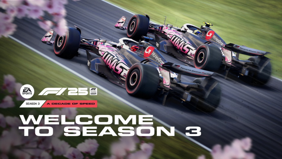 UNA DÉCADA DE VELOCIDAD: EA SPORTS™ F1® 25 LANZA LA TEMPORADA 3 DE CONTENIDO EN DIRECTO