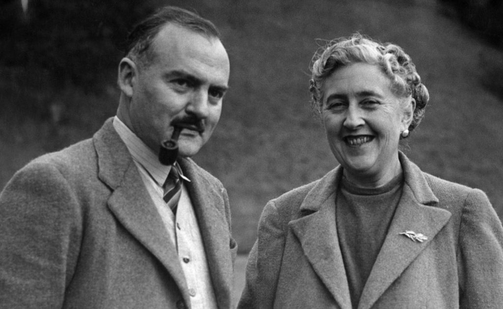 Agatha Christie y Max Mallowan