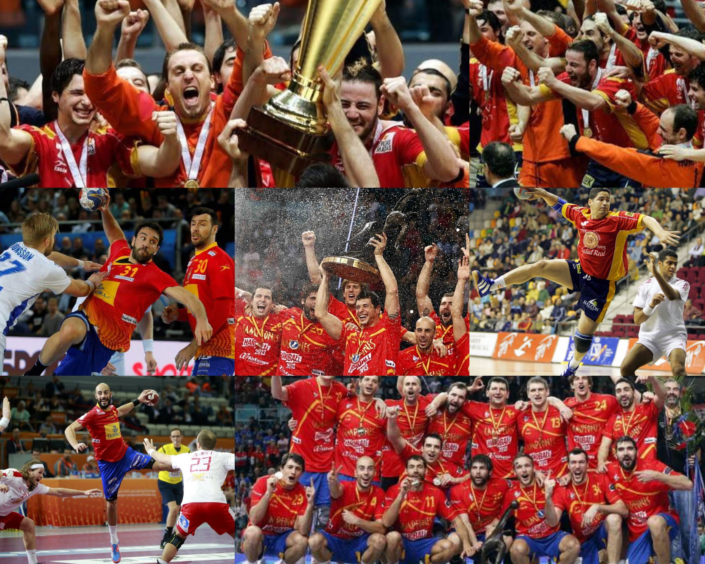 España en los Mundiales de balonmano masculino Las Merinadas