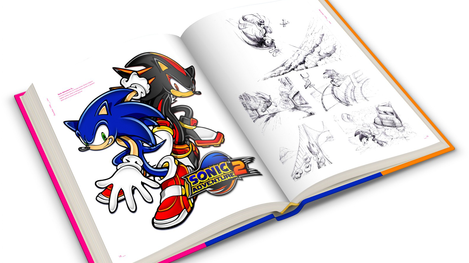 “Sonic the hedgehog: 25 anniversary art book”