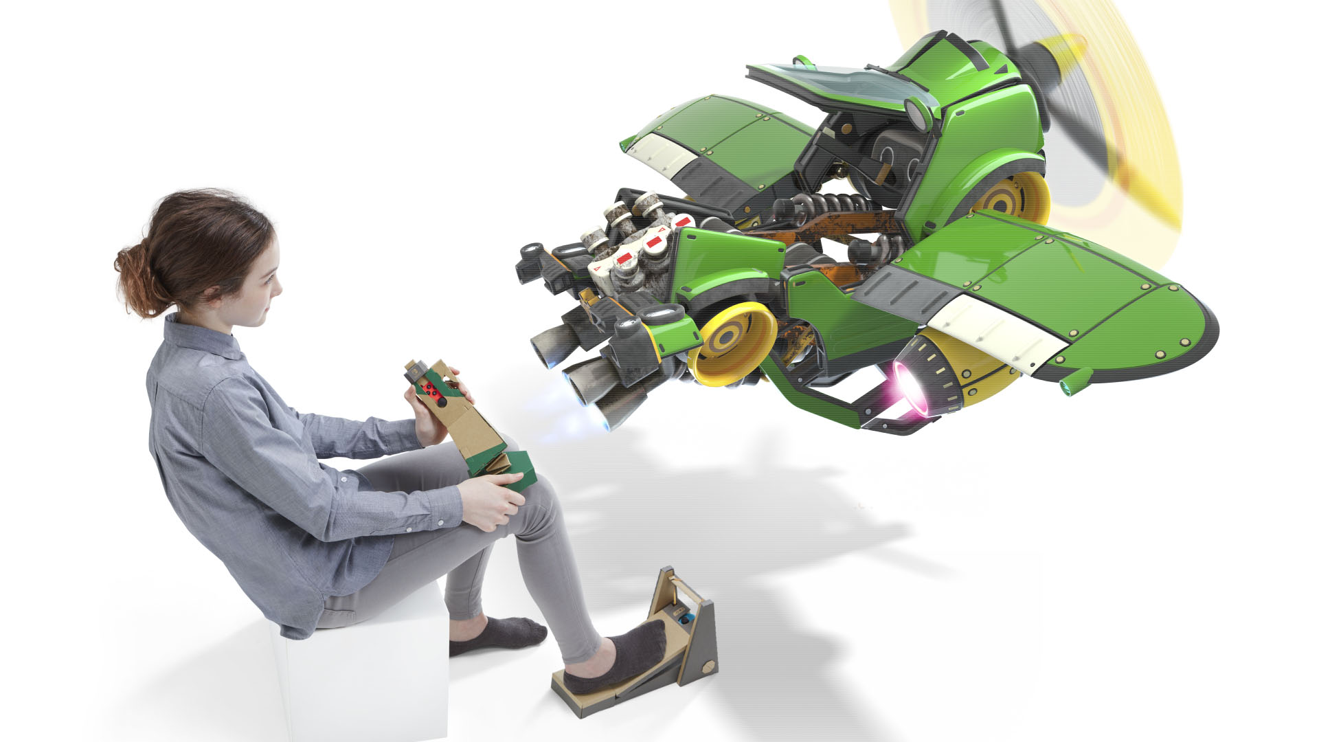 Sin personal Invertir Cap Probando el kit de vehículos de Nintendo Labo - gameLover