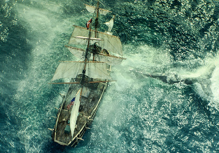 Impactante fotograma del filme En el corazón del mar, dirigido por el opscarizado Ron Howard