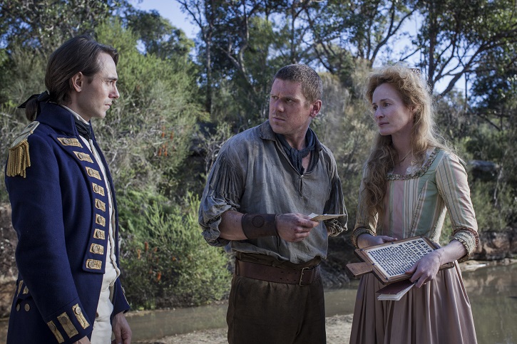 Picture shows: Episode 6. (L-R) Captain David Collins (DAVID DAWSON), Stubbins (DAVID WALMSLEY) and Mary Johnson (GENEVIEVE OREILLY)