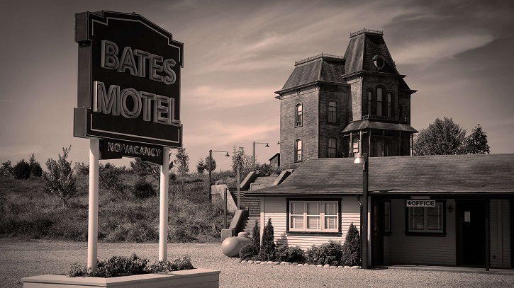 Parada obligada en el Motel Bates. Psicosis, de Alfred Hitchcock