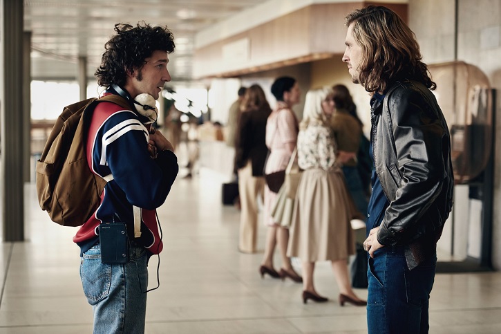 El actor estadounidense Shia LaBeouf junto al intérprete sueco Sverrir Gudnasson en Borg vs McEnroe: Janus Metz tensa la leyenda de Wimbledon