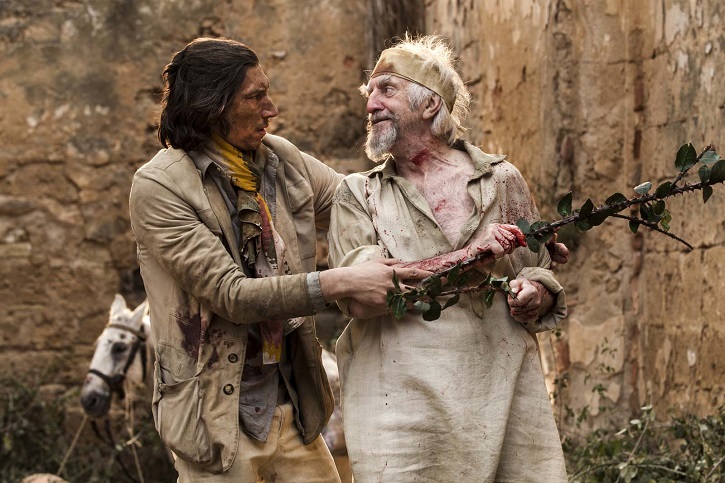 El actor estadounidense Adam Driver y el británico Jonathan Pryce, siempre solventes | Cannes dice sí a El hombre que mató a Don Quijote 