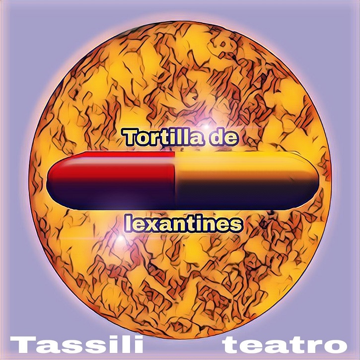 Cartel promocional de Tortilla de lexatines, libreto original de Euloxio Fernández | Euloxio Fernández en I Certamen Microteatro 'Lo tuyo es puro teatro'