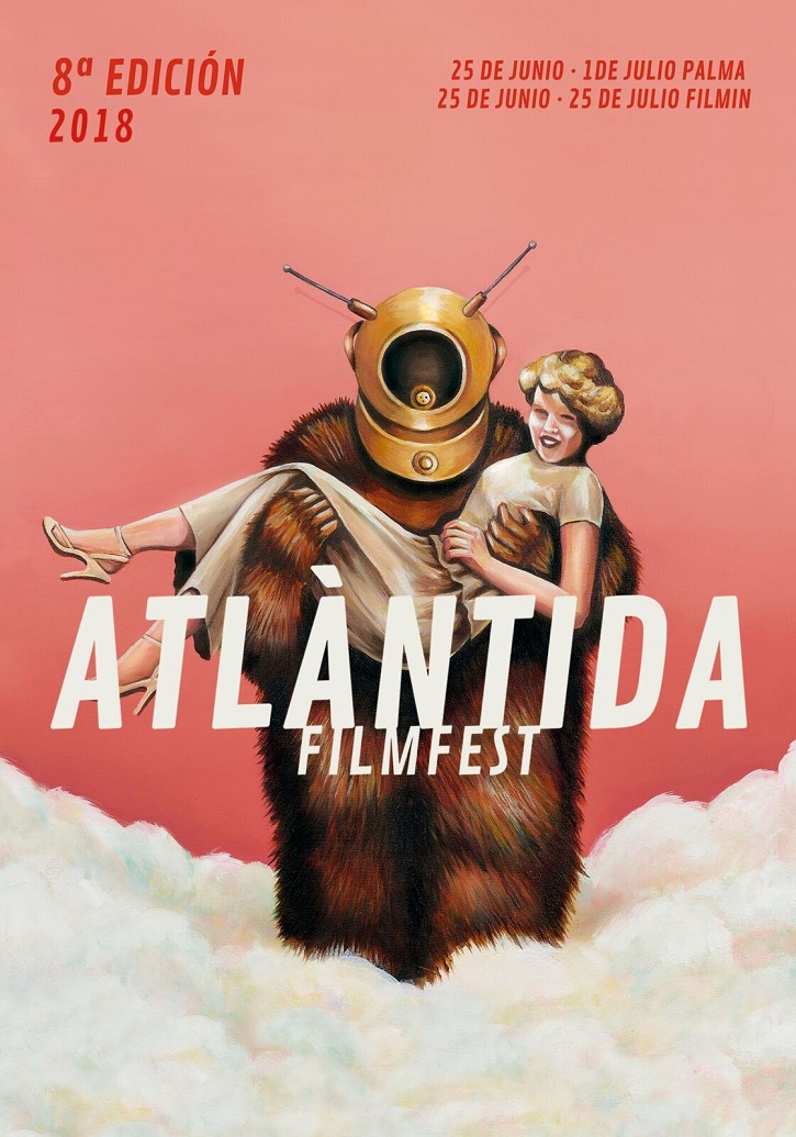 Cartel promocional del Atlàntida Film Fest 2018 | Michael Winterbottom en la programación online de Atlàntida Film Fest