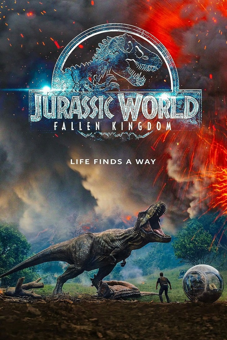 Cartel promocional del filme Jurassic World: el reino caído | ‘Jurassic World: el reino caído’: el monstruo de Bayona convence