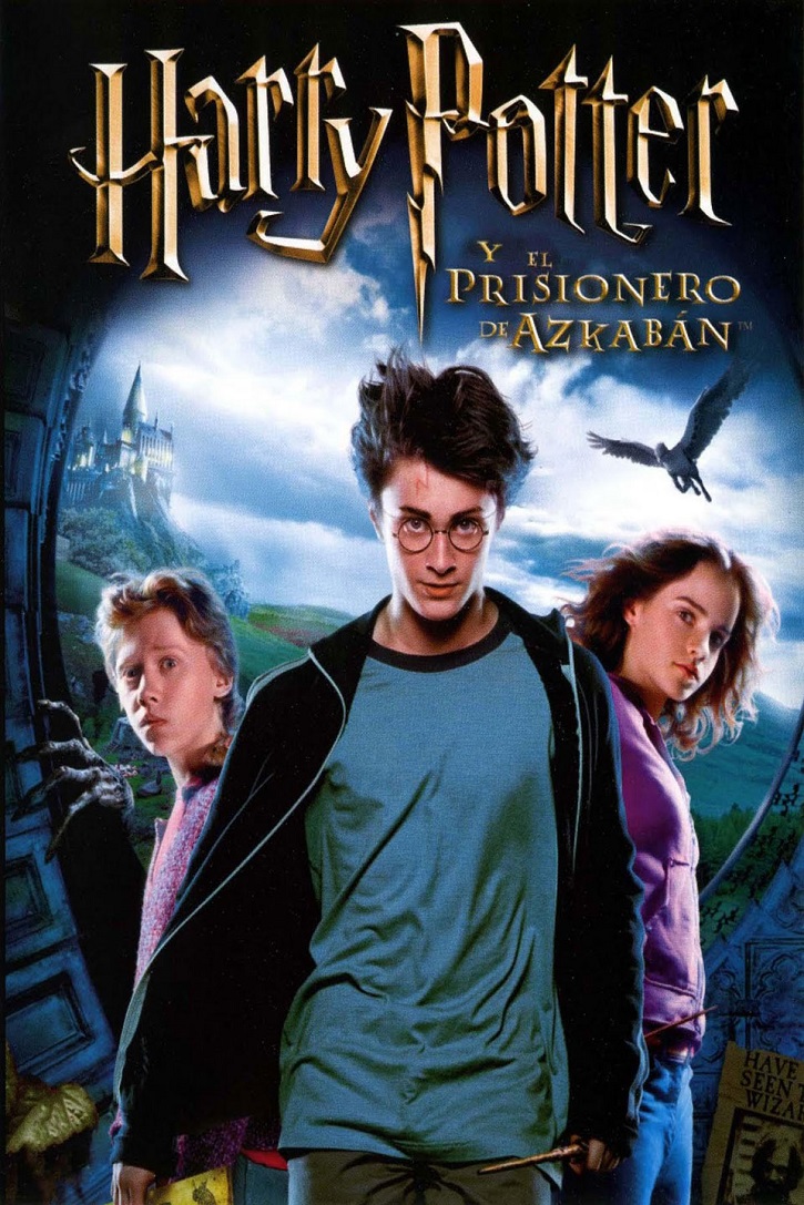 Cartel del filme Harry Potter y el Prisionero de Azkabán, dirigido por el oscarizado Alfonso Cuarón | Harry Potter y el Prisionero de Azkabán