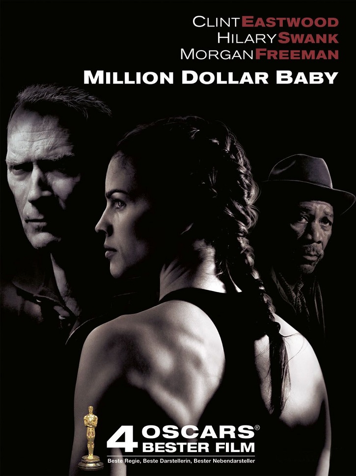 Cartel promocional del filme americano Million dollar baby | La eutanasia de Sánchez reaviva el debate en el cine