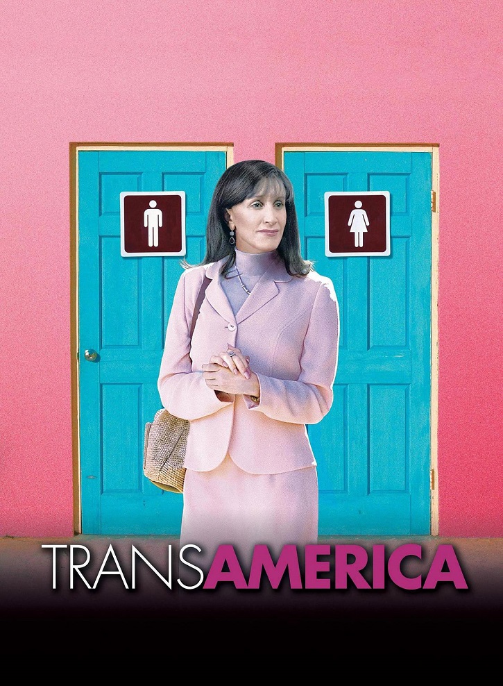 Cartel del laureado filme Transamérica | ‘Transamérica’: tramposa visión sobre la transexualidad