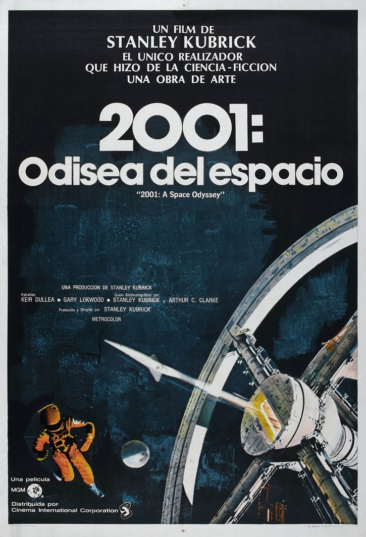 Cartel promocional del filme 2001: Una odisea en el espacio | Kubrick revela el enigma de ‘2001: Una odisea en el espacio’