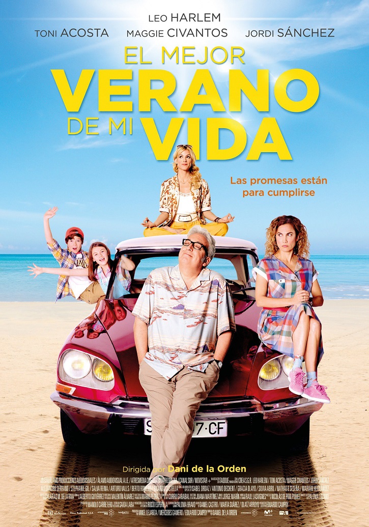 Cartel promocional del filme El mejor verano de mi vida | ‘El mejor verano de mi vida’: impecable Leo Harlem