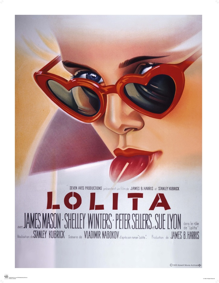 Cartel promocional de Lolita | Kubrick revela el enigma de ‘2001: Una odisea en el espacio’