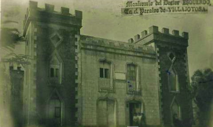 Imagen del manicomio en El Paraíso en 1931 | El doctor Esquerdo liberaba a pacientes con estrés haciendo teatro