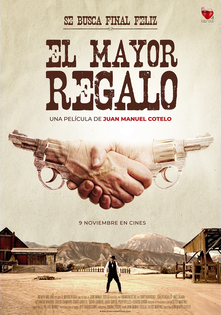 Cartel promocional del filme El mayor regalo, que se estrena en cines españoles el 9 de noviembre | Juan Manuel Cotelo ha preparado para ti ‘El mayor regalo’