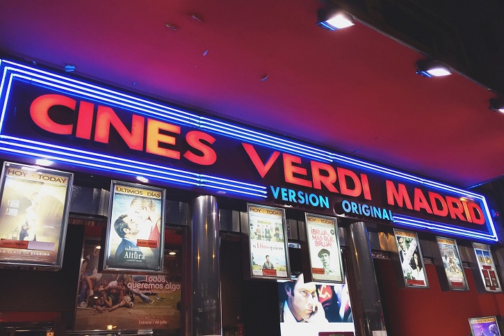 Sede de los Cines Verdi en Madrid | Los Cines Verdi programan un ciclo de cine para estudiantes