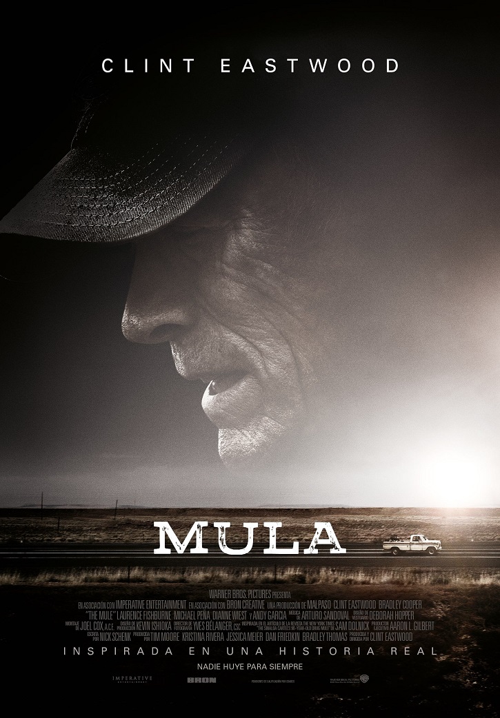 Cartel promocional de Mula |  ‘Mula’: Clint Eastwood actualiza al héroe Robin Hood