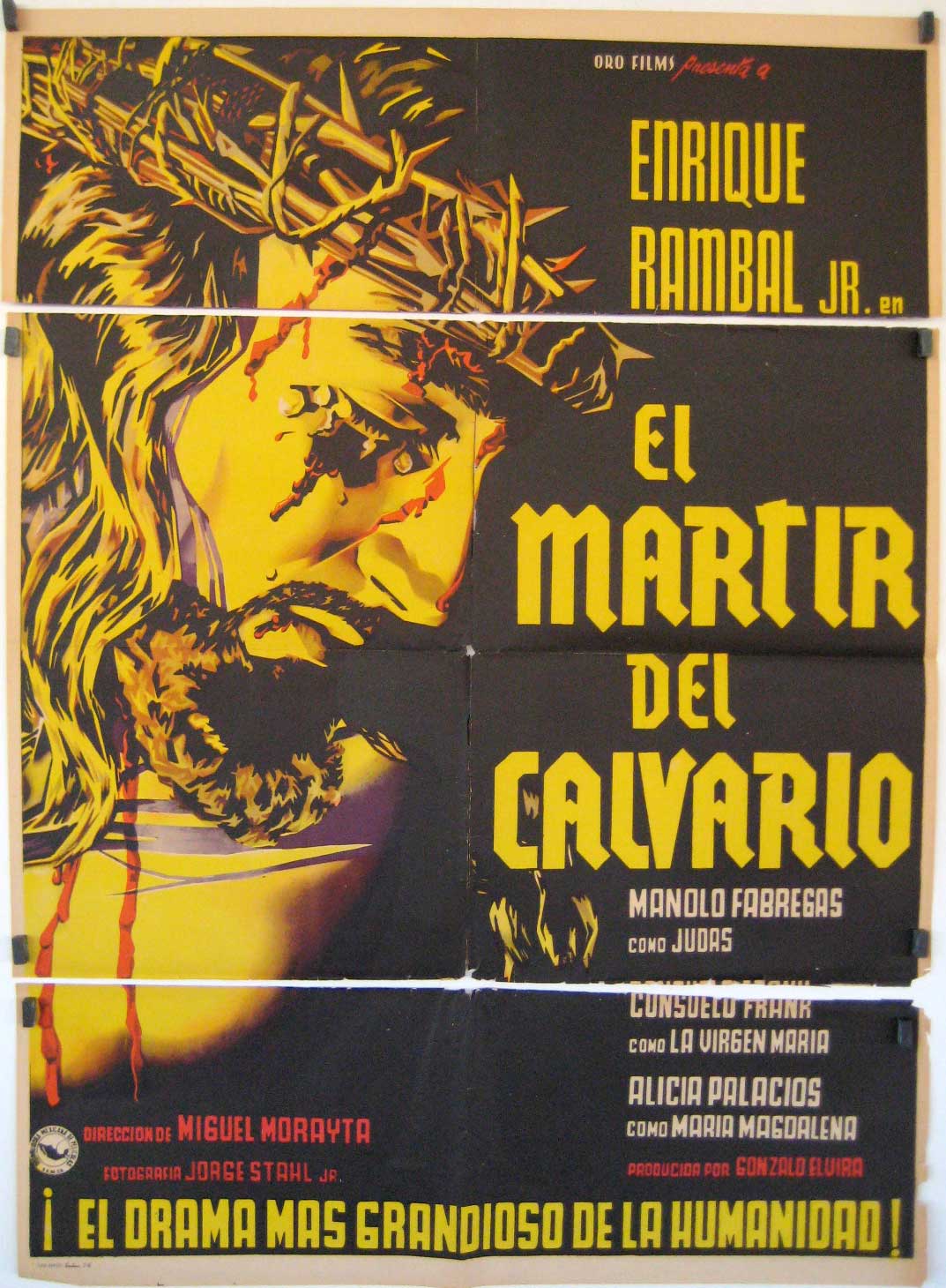 Cartel promocional de El mártir del calvario | Viernes Santo: El cine de la Semana Santa alza la voz