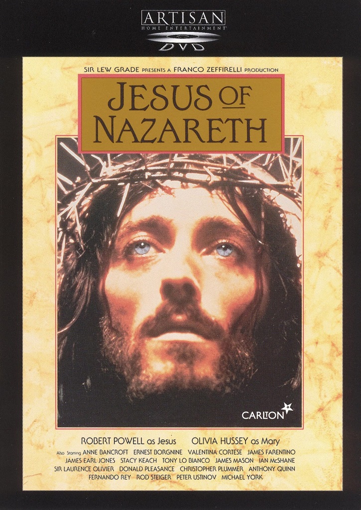 Cartel promocional de Jesús de Nazaret | Franco Zeffirelli contempla hoy a su ‘Jesús de Nazaret’