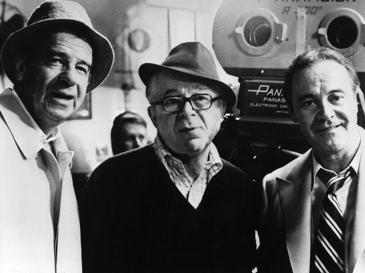 Billy Wilder junto a Jack Lemmon y Waler Matthau | Ha llegado Billy Wilder a la cineteca mexicana