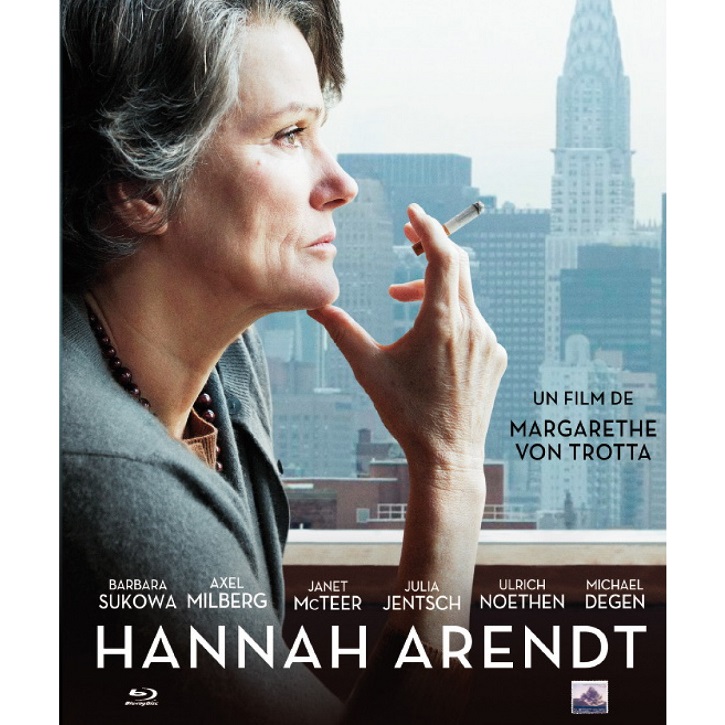 Cartel promocional del filme Hannah Arendt, de Von Trotta | Tecnos lanza ‘La política va al cine’: la realidad supera a la ficción