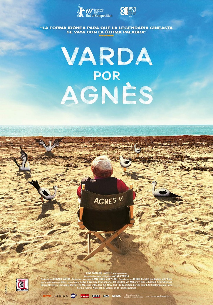 Cartel promocional de Varda por Agnès | ‘Varda por Agnès’: otro impecable testamento fílmico