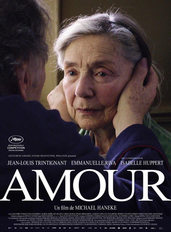 Cartel promocional del filme Amour, de Michael Haneke | La eutanasia llega a España