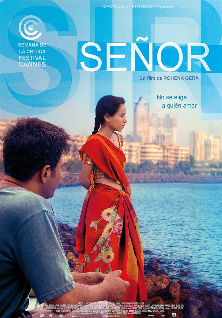 Cartel promocional del filme Señor | Premiada en Cannes la cineasta india Rohena Gera estrena ‘Señor’