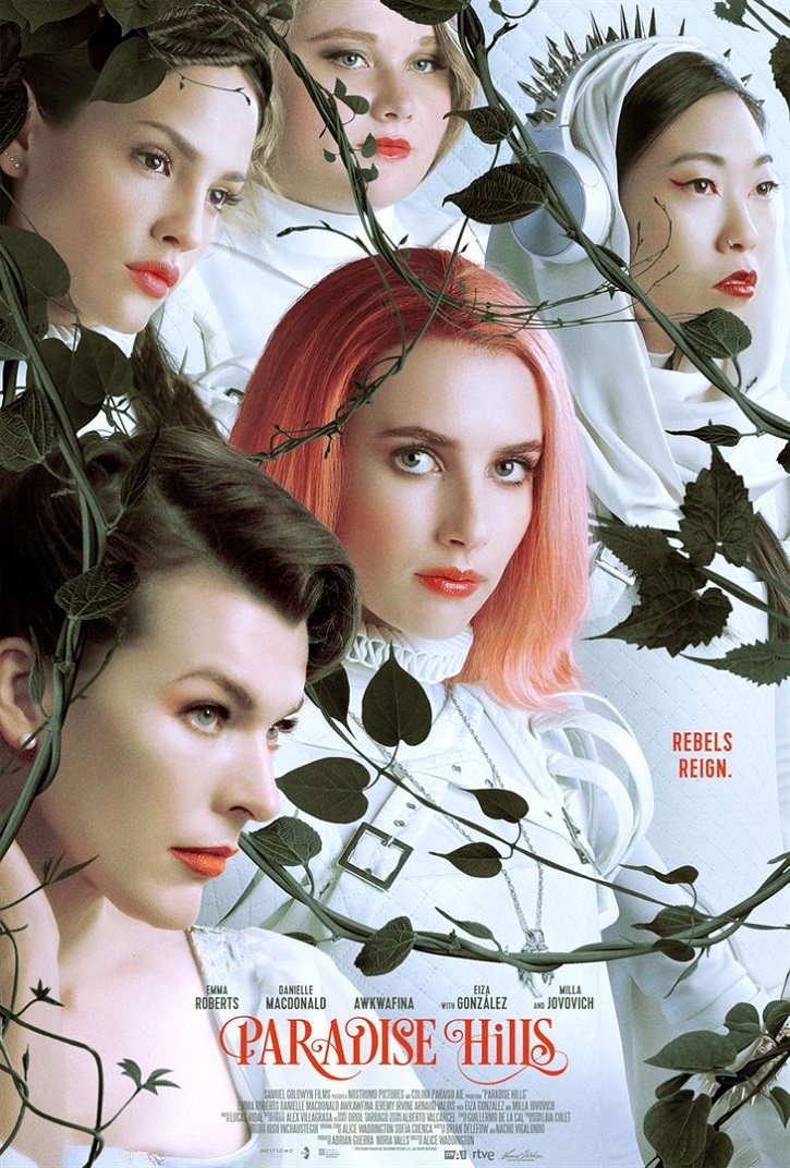 Otro cartel promocional del filme español Paradise Hills | Emma Roberts | ‘Paradise Hills’: Alice Waddington debuta con una digna distopía feminista