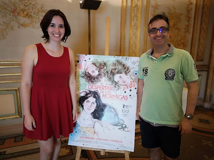 José Luis Panero y la directora de cine, Antonella Sudasassi | ‘Palomitas de Maíz’ cumple hoy 11 años: ¡Muchísimas felicidades!