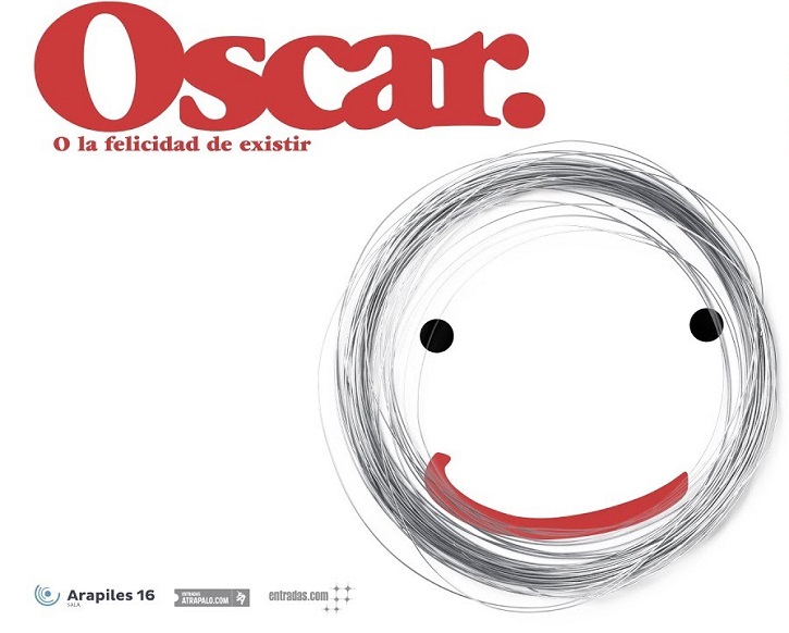 Cartel promocional de Oscar o la felicidad de existir, novela de Éric-Emmanuel Schmitt, versionada por Juan José Arteche | ‘Óscar o la felicidad de existir’ revienta la Sala Arapiles 16