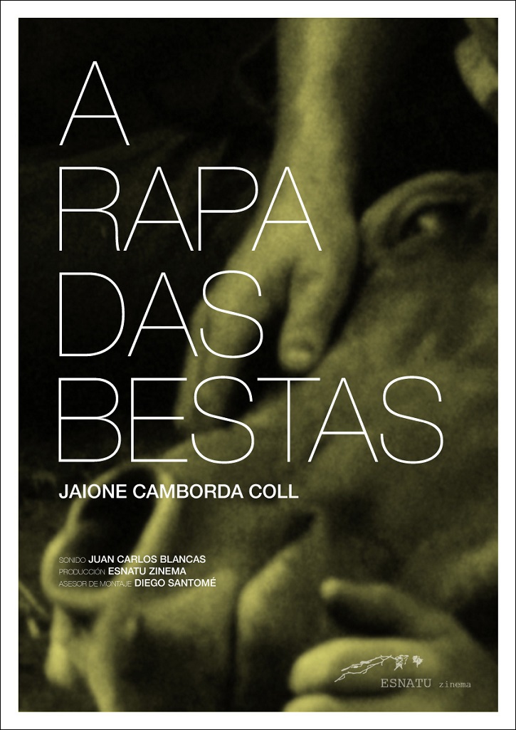 Cartel del laureado trabajo de Camborda, Rapa das bestas | Jaione Camborda presenta en Sevilla ‘Arima’ su ópera prima