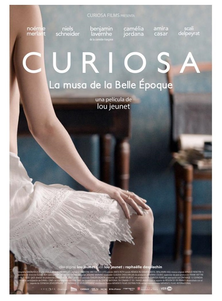 Cartel promocional de Curiosa, con la que debuta en el largo la cineasta Lou Jeunet | La ‘Curiosa’ Lou Jeunet fracasa con esta película feminista de perfil bajo