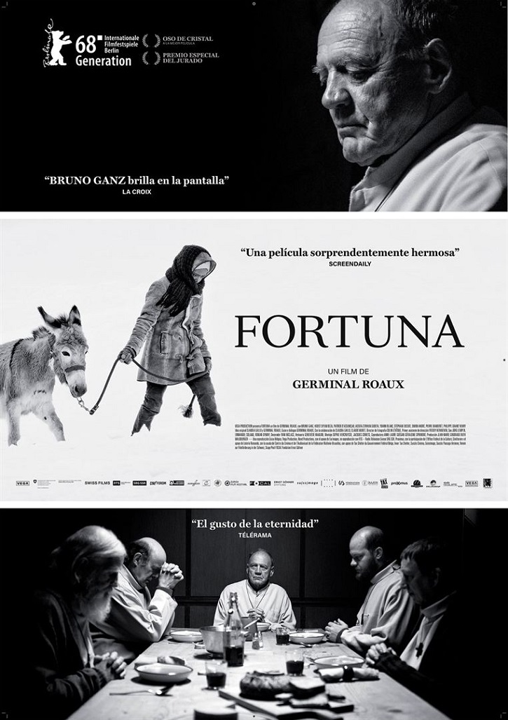 Cartel promocional del filme Fortuna | ‘Fortuna’: ¿Seguro que Dios escribe derecho con renglones torcidos?