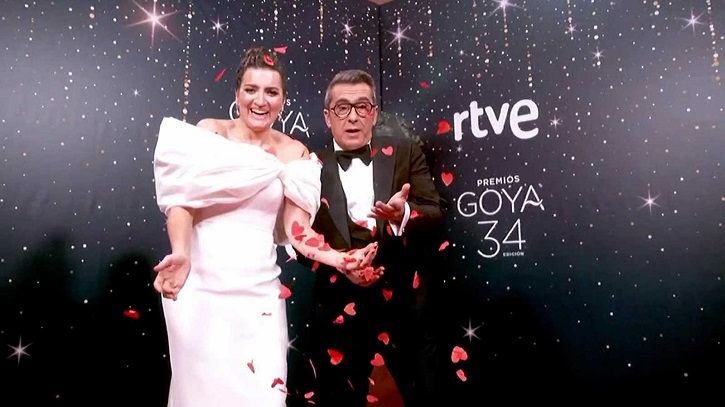 Silvia Abril y Andreu Buenafuente | ‘Premios Goya 2020’: ‘Dolor y Gloria’ arrasa con 7 estatuillas