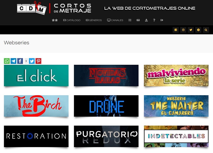 Webseries | La plataforma de cine ‘Cortos de Metraje’ cumple hoy 4 años