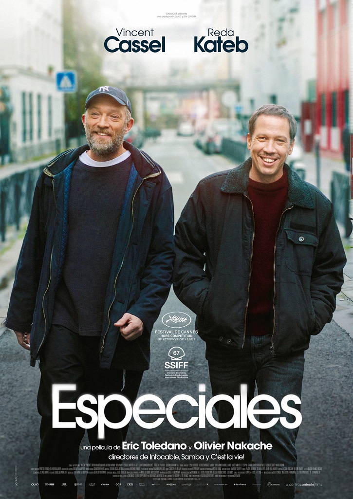 Cartel promocional del filme Especiales | Olivier Nakache y Éric Toledano (‘Especiales’): “Los del cine son autistas”