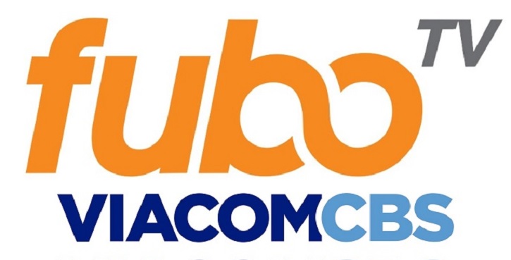 Logo de fuboTV y Viacom CBS | ‘FuboTV’ firma una alianza con ‘ViacomCBS Networks España’